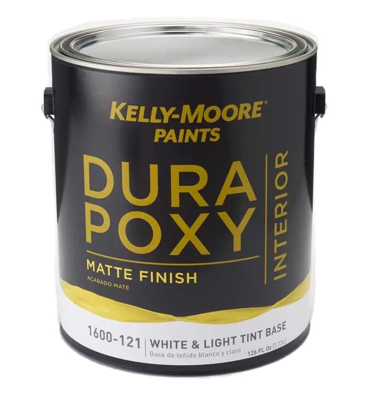 Краска для стен и потолков Kelly-Moore DuraPoxy Interior Eggshell антивандальная с эффектом яичной скорлупы 3,8л в строительном магазине