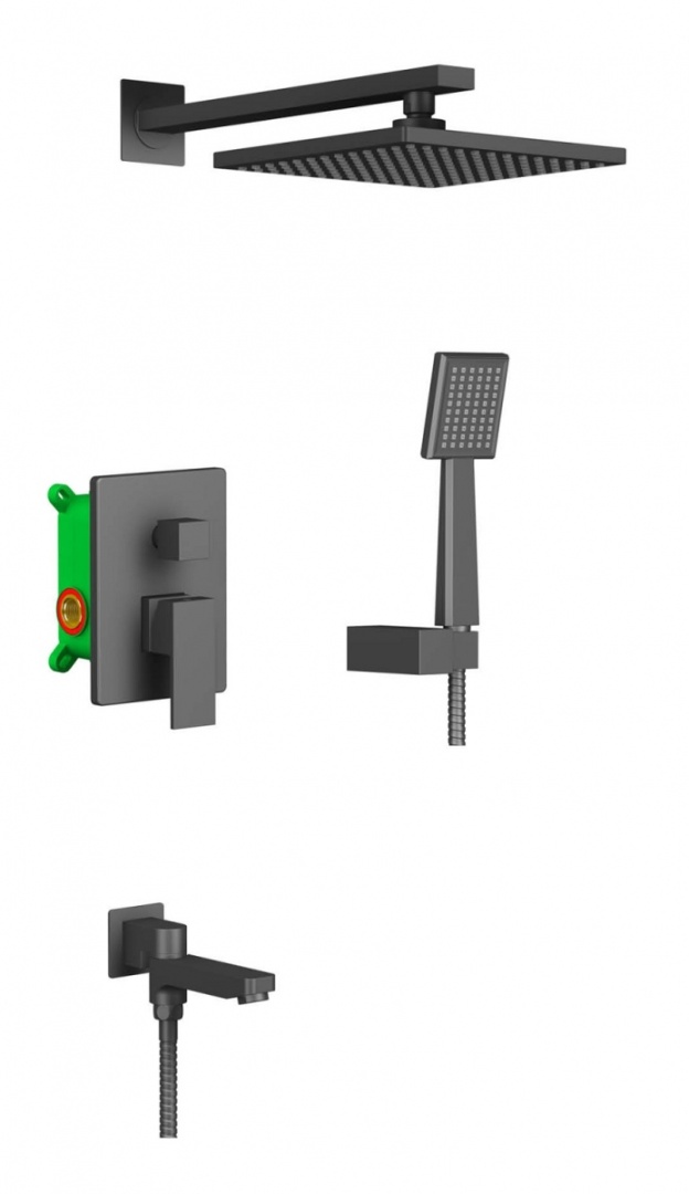 Душевая система встроенная Timo Selene (SX-3069/03SM) черный в строительном магазине