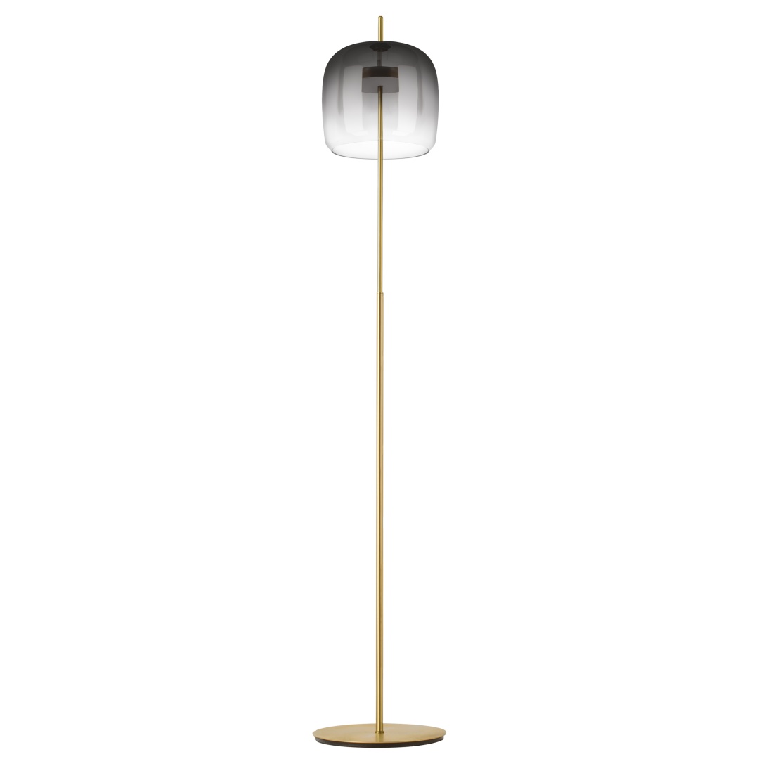 804718 Торшер CUPOLA LED 1х18W 900LM ЗОЛОТО/ДЫМЧАТЫЙ 3000K в строительном магазине