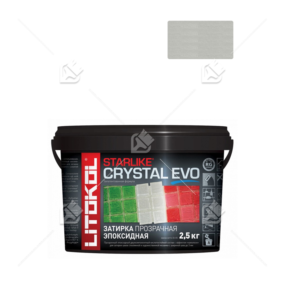 Затирка Litokol Starlike Evo S.700 прозрачный 2,5кг