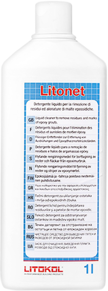 Litokol Litonet очиститель эпоксидной затирки 1л