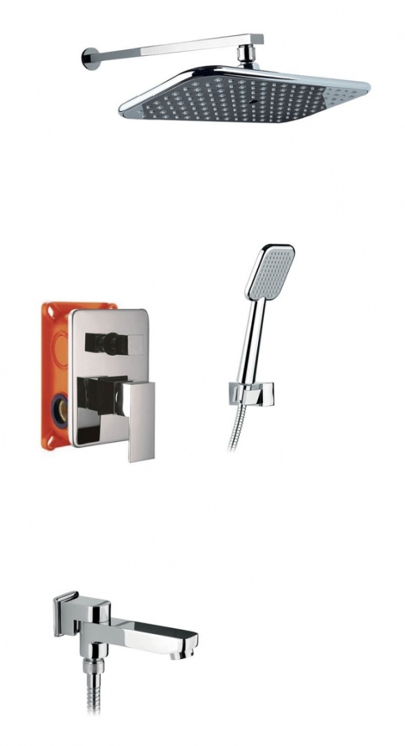 Душевая система Timo Selene скрыт. монт., 3-х режимная (SX-3069/00SM (1013) chrome) в строительном магазине