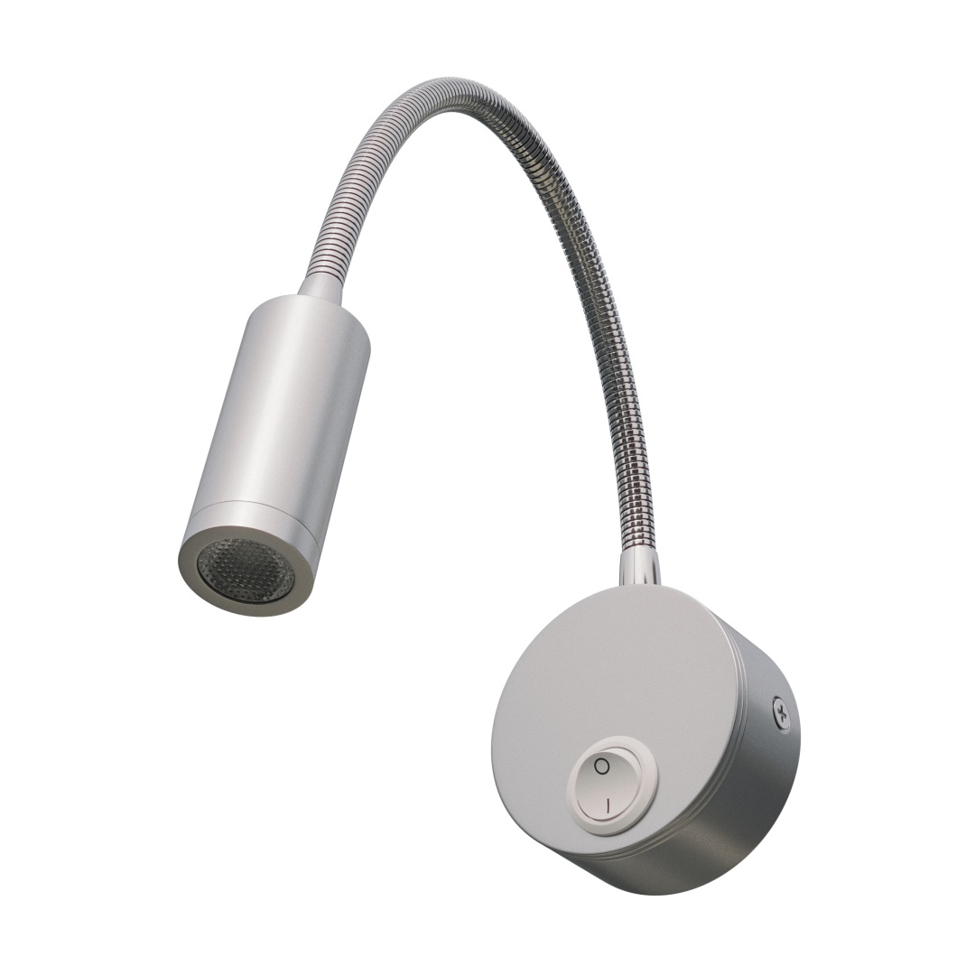 200244 Бра OMEGA LED 3W 155LM G АЛЮМИНИЙ 4000K в строительном магазине