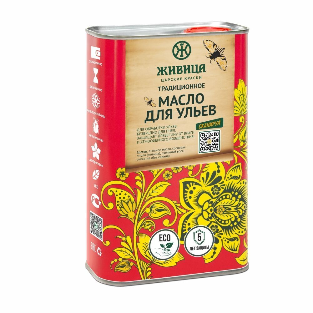 Масло Живица для Ульев 1л в строительном магазине