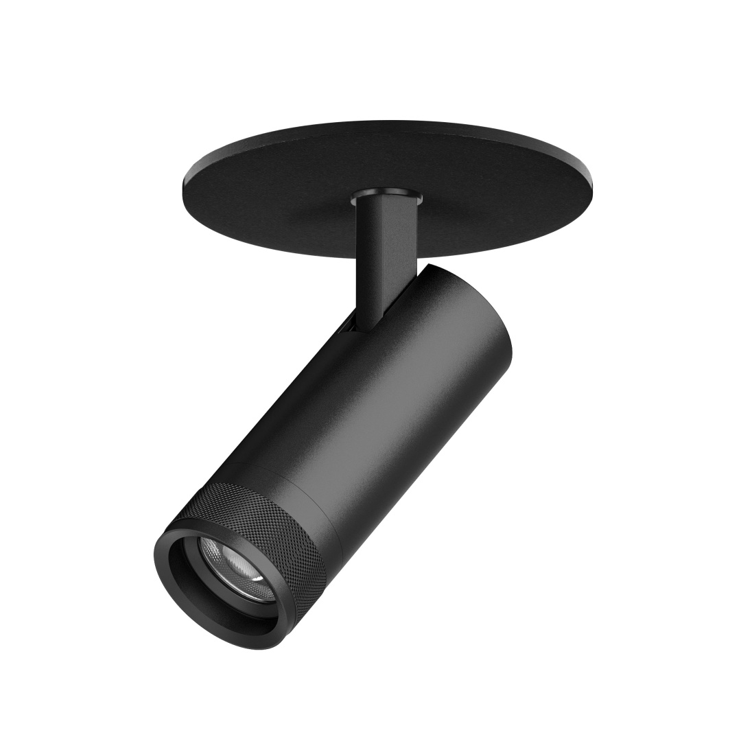 C4127RS Светильник CANNO PRO встраиваемый LED 12W 840LM 20-55G ЧЕРНЫЙ 2700-4200-6000К IP20 с адаптером (304127 + 215007) в строительном магазине