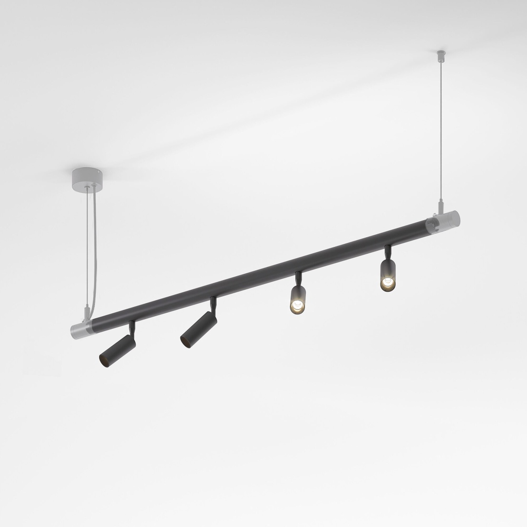 Module System Трековый светильник 18W 3000K (черный) 85177/01 в строительном магазине