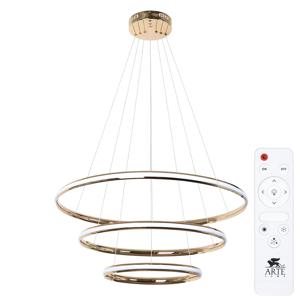 Подвесная люстра Arte Lamp MERIDIANA A2198SP-3GO в строительном магазине