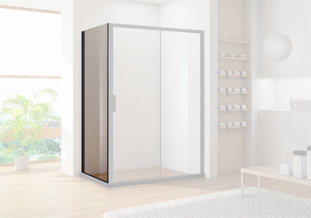 Боковая стенка Aquanet Pleasure AE60-F-80H200U-BT 80, прозрачное стекло в строительном магазине