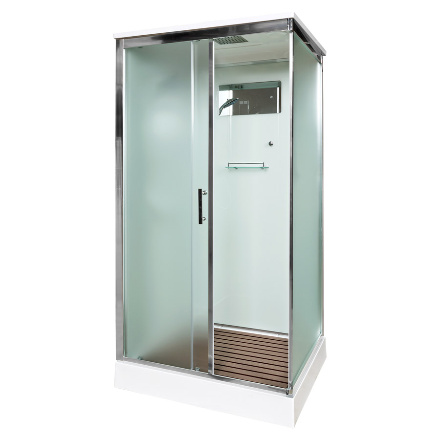 Душевая кабина Deto D 129 S с крышей в строительном магазине