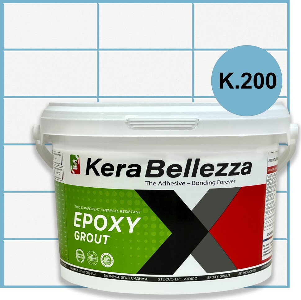 Затирка эпоксидная KERABELLEZZA Design K.200 1кгK.200, K.010, K.020, K.030, K.040, K.050, K.060, K.070, K.080, K.090, K.100, K.110, K.120, K.130, K.140, K.150, K.160, K.170, K.180, K.190, K.210, K.220, K.230, K.240, K.250, K.260, K.270, K.280, K.290, K.300, K.310, K.320, K.330, K.340, K.350, K.360, K.370, K.380, K.390, K.400, K300, K310, K320, K330, K340, K350, K360, K370, K380, K390, K400