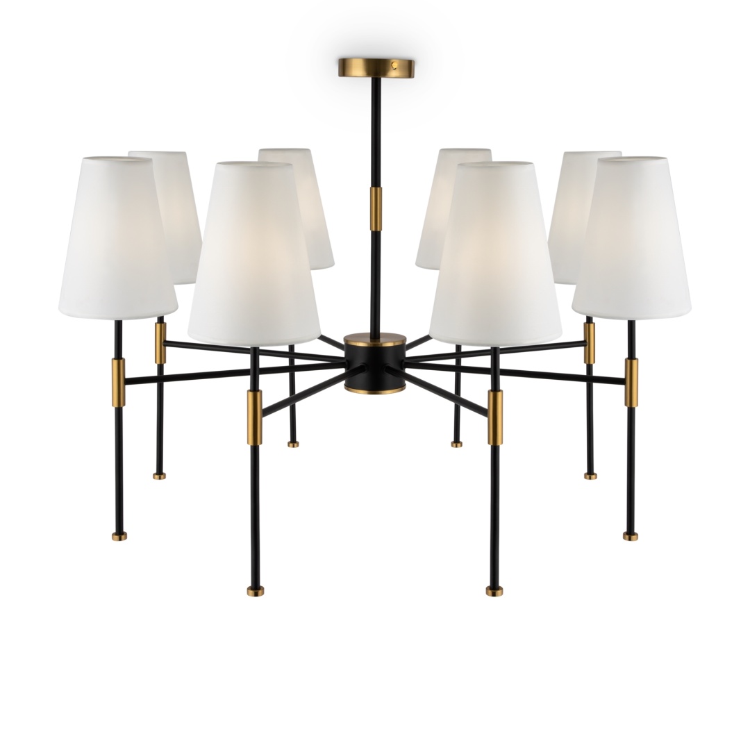 Люстра Freya FR5196PL-08BBS в строительном магазине