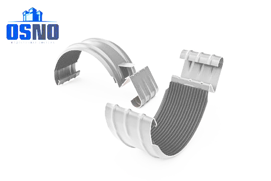Соединитель желоба 125/90 OSNO RAL 9003 белый