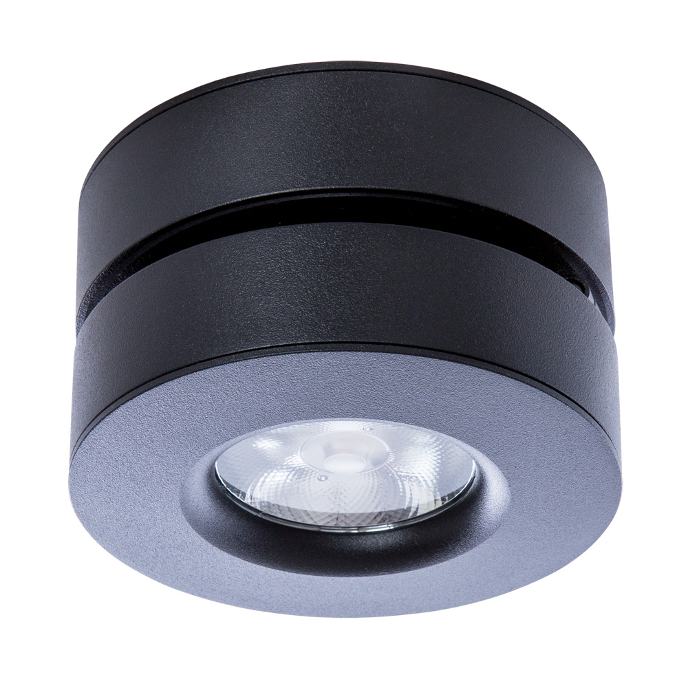Точечный накладной светильник Arte Lamp VELA A2511PL-1BK в строительном магазине