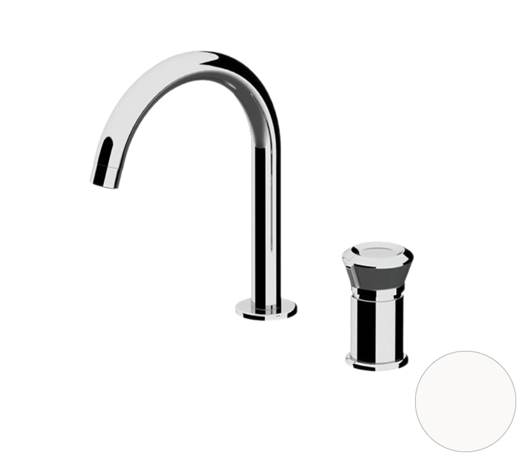 Смеситель для раковины Remer Element ET57BO, белый матовый в строительном магазине