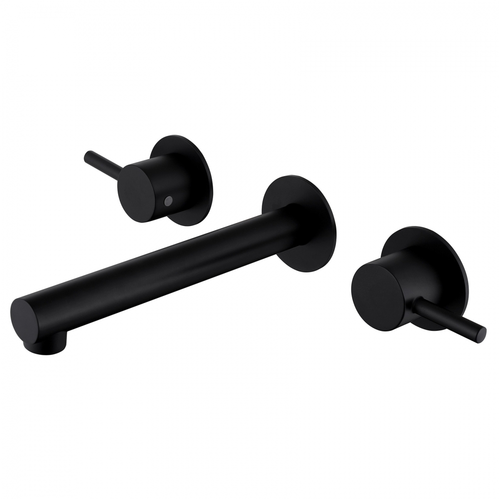 Смеситель ABBER Emotion AF88121B скрытого монтажа для раковины, черный матовый в строительном магазине