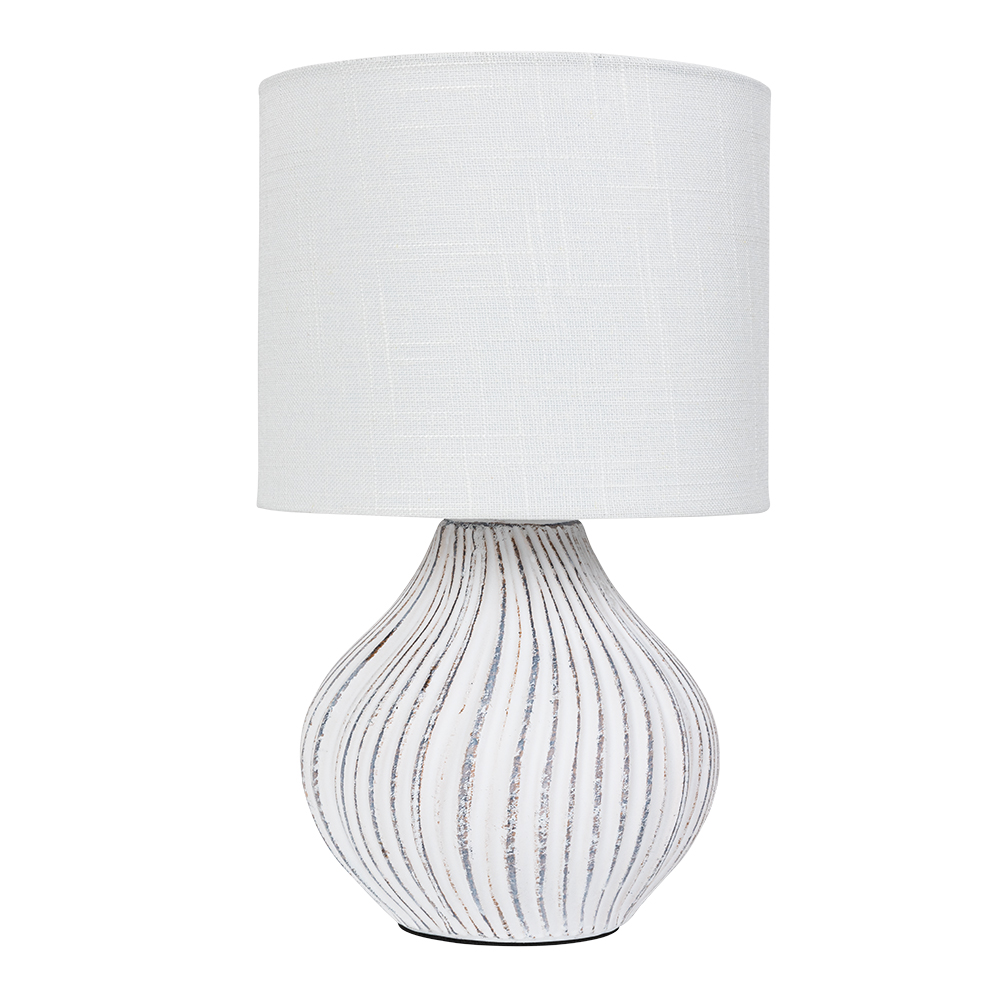 Декоративная настольная лампа Arte Lamp NUSAKAN A5034LT-1WH в строительном магазине