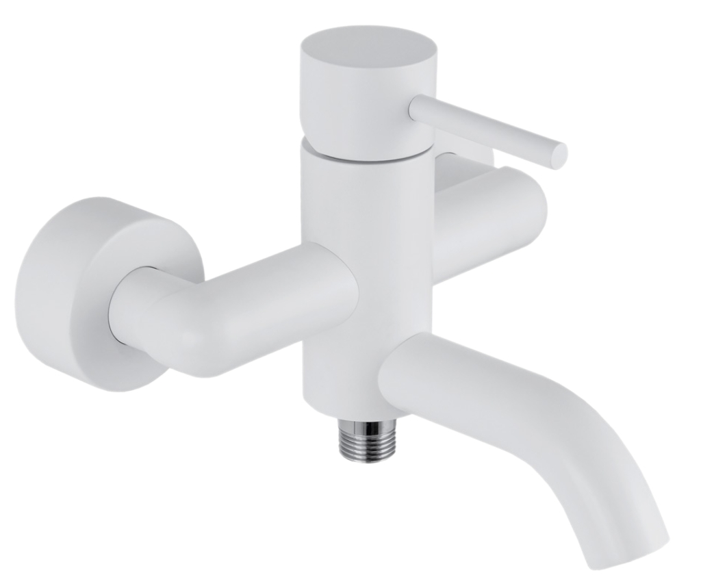 Смеситель для ванны Remer X Style X05BO, белый матовый в строительном магазине