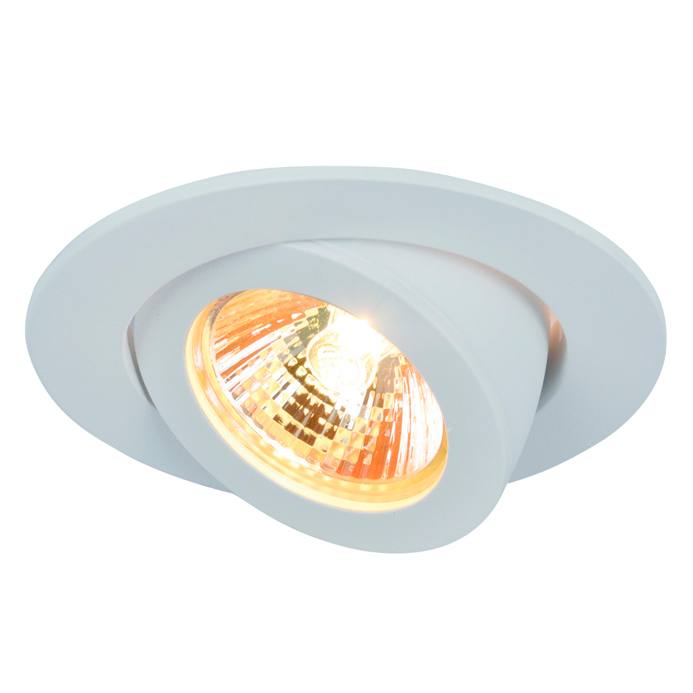 Точечный встраиваемый светильник Arte Lamp ACCENTO A4009PL-1WH в строительном магазине