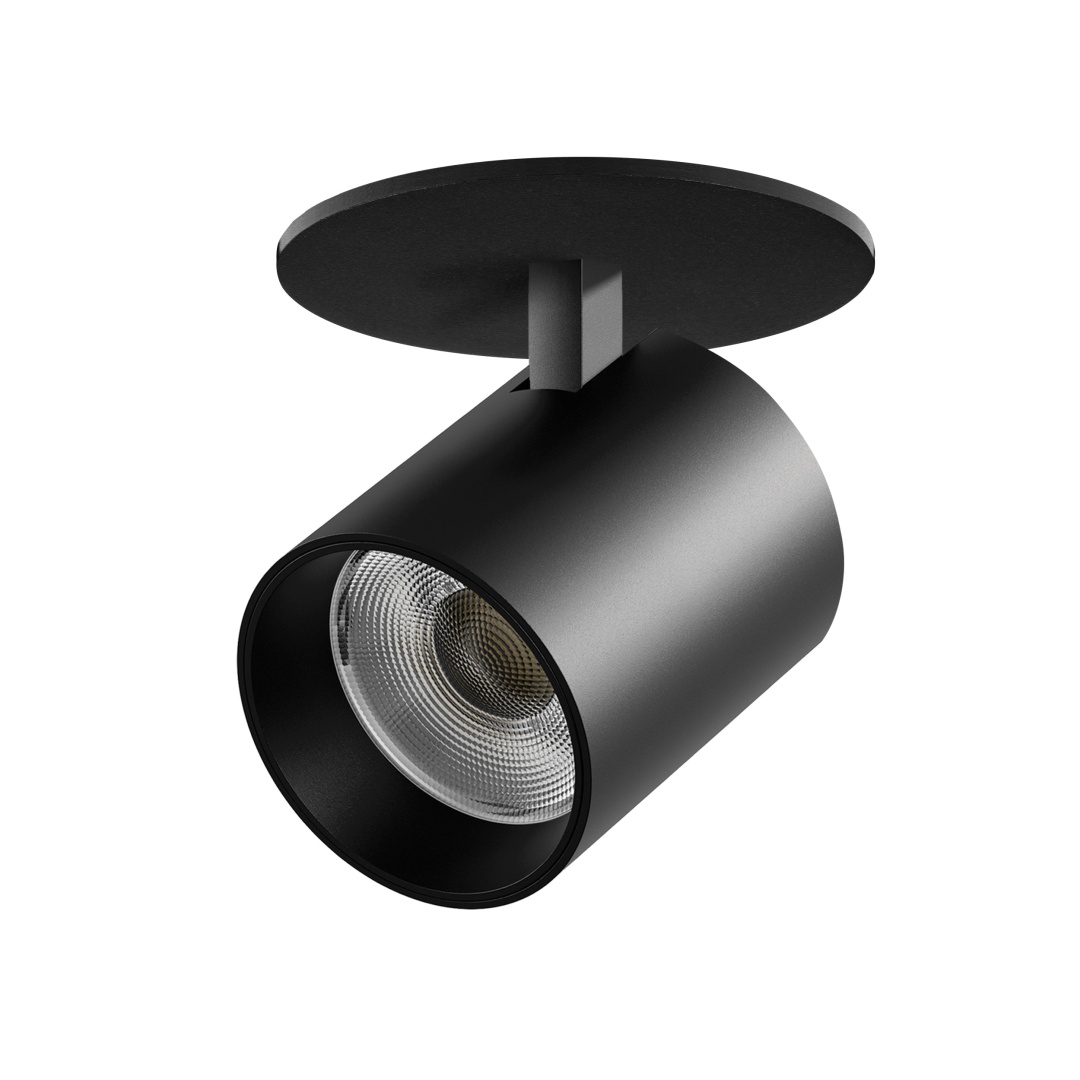 A5447RS Светильник ALTA BASE встраиваемый LED 35W 3176LM 24G ЧЕРНЫЙ 4000K со встр. чашей (215447 + 215007 + 215000-35) в строительном магазине