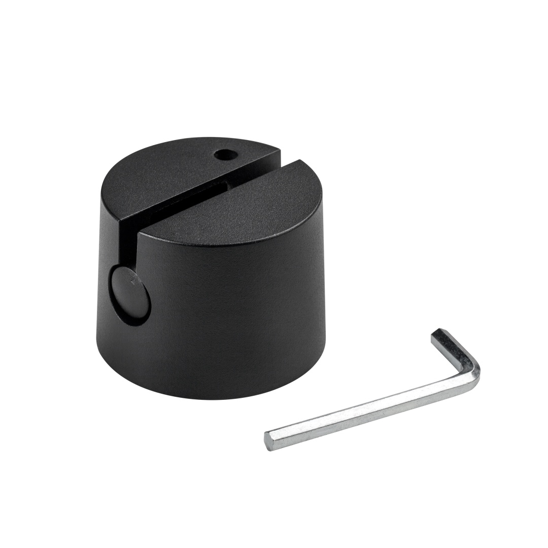 508177 Крепление универсальное для натяжения трека NOVE ЧЕРНЫЙ в строительном магазине