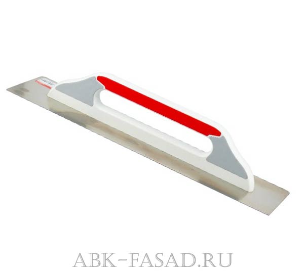 Гладилка из нержавеющей стали с двухкомпонентной ручкой