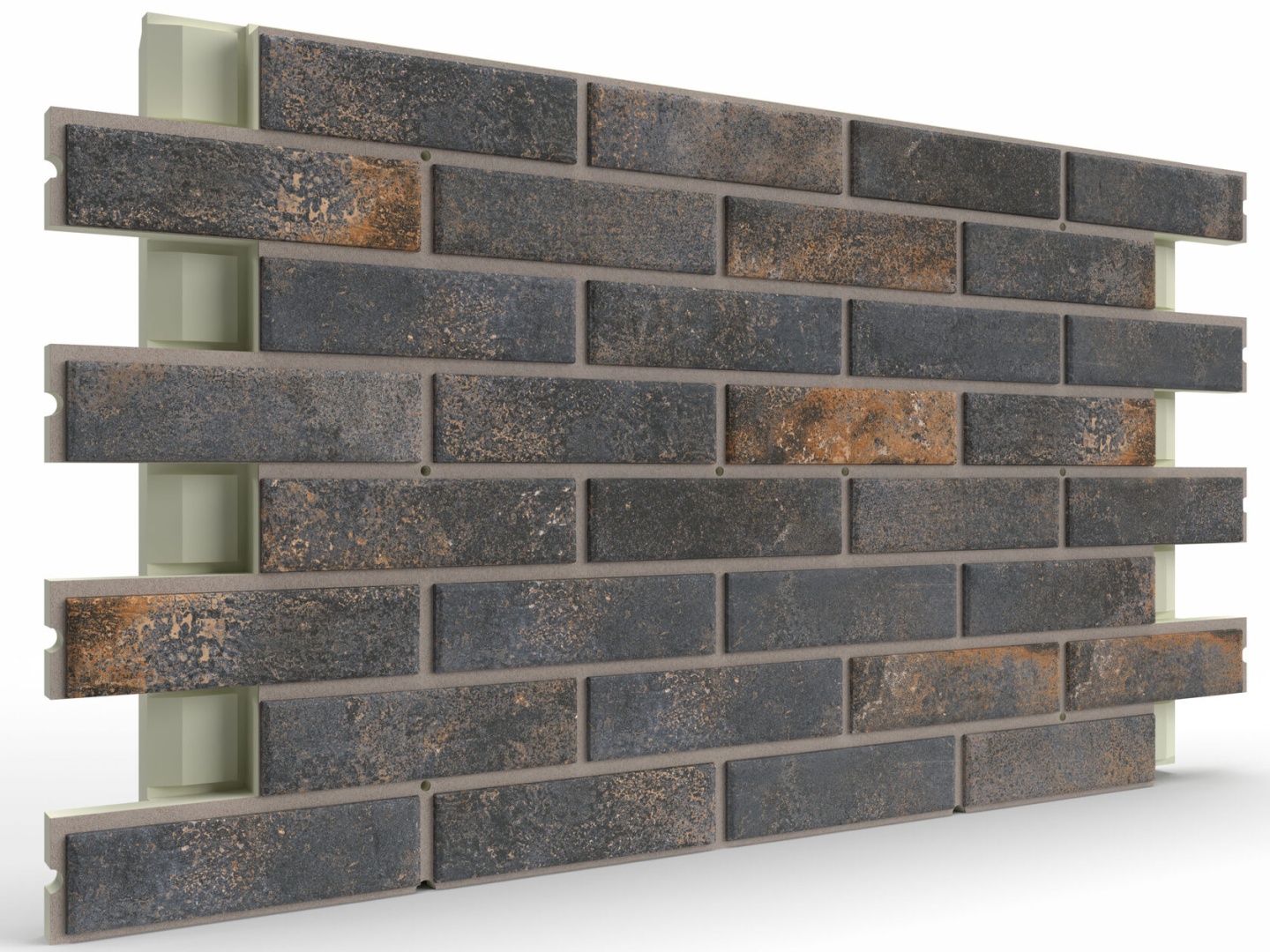 Термопанель ППУ BestPoint Exclusive Metal Dark 102,8 x 61,6