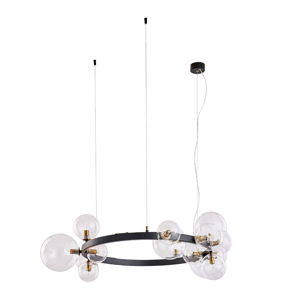 Подвесная люстра Arte Lamp VINCENT A7790SP-15BK в строительном магазине