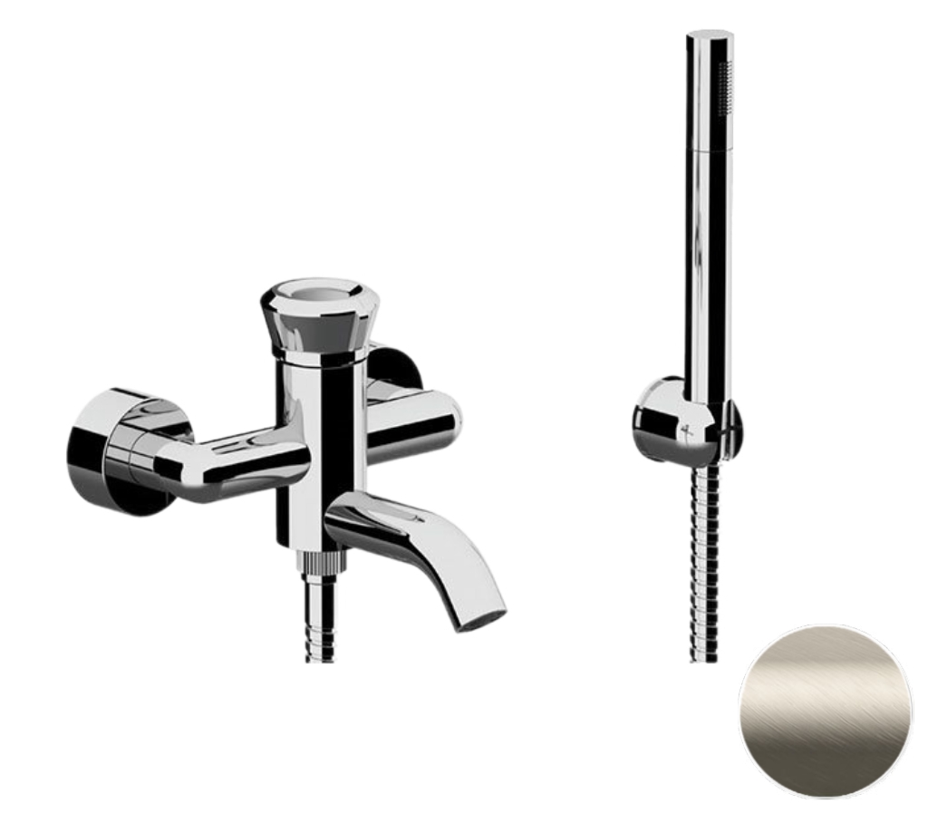 Смеситель для ванны Remer Element ET02XV, сталь в строительном магазине