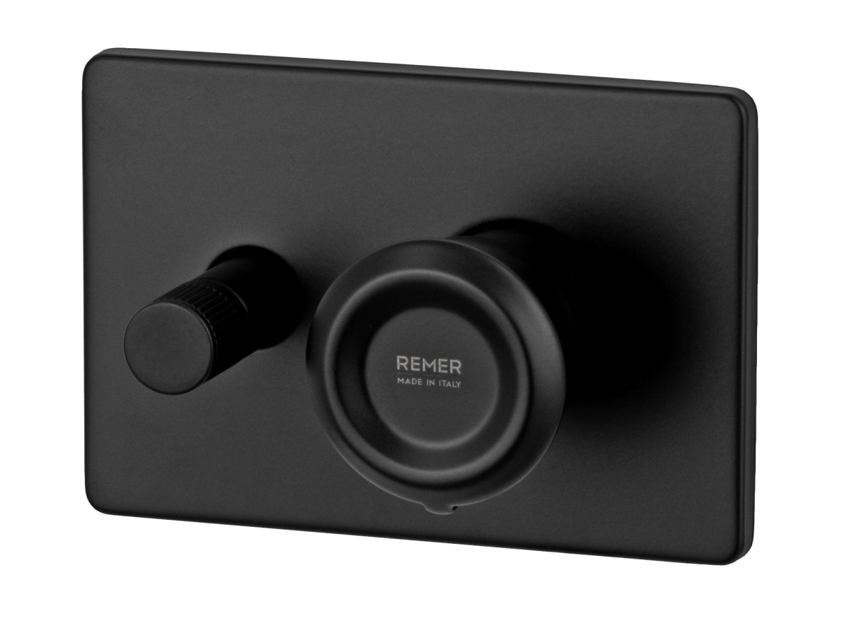 Смеситель для душа Remer Element ET09HRGNO, черный матовый в строительном магазине
