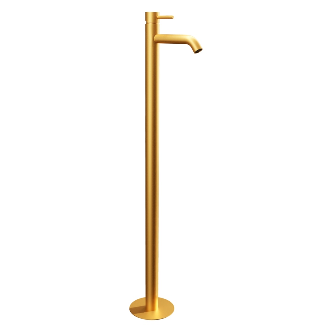 Смеситель для раковины Remer X Style X18BG, золото брашированное в строительном магазине