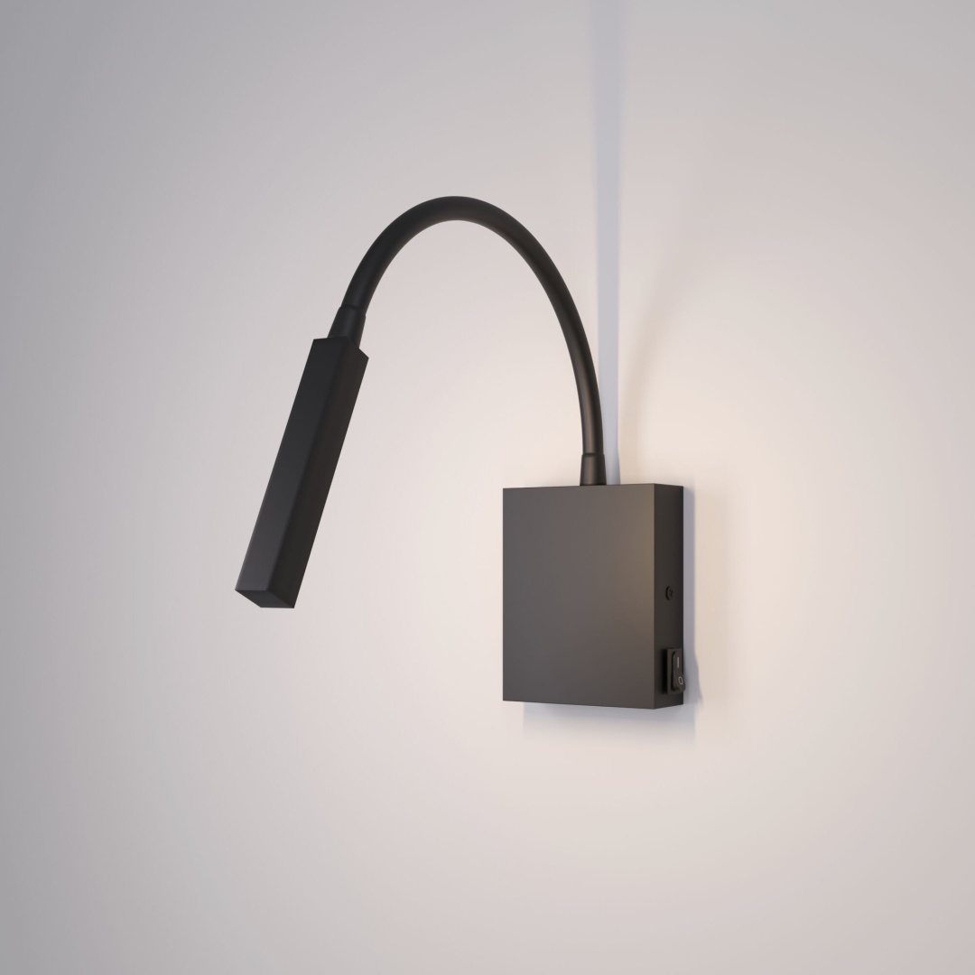 Светильник настенный светодиодный KNOB 40118/LED черный в строительном магазине