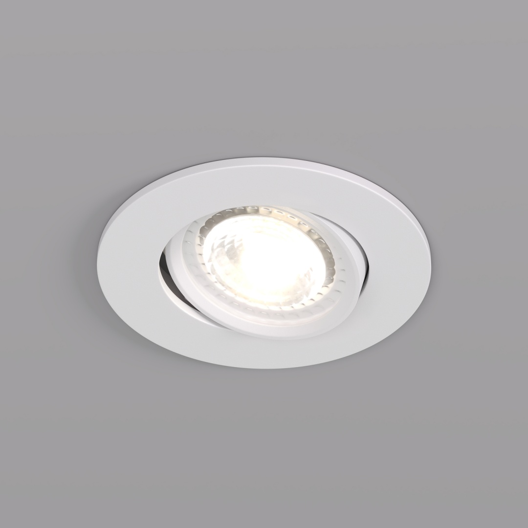 DK3020-WH Встраиваемый светильник, IP 20, 10 Вт, GU5.3, LED, белый, пластик в строительном магазине