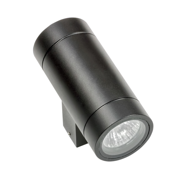 351607 Светильник PARO 2xGU10 ЧЕРНЫЙ IP65 в строительном магазине