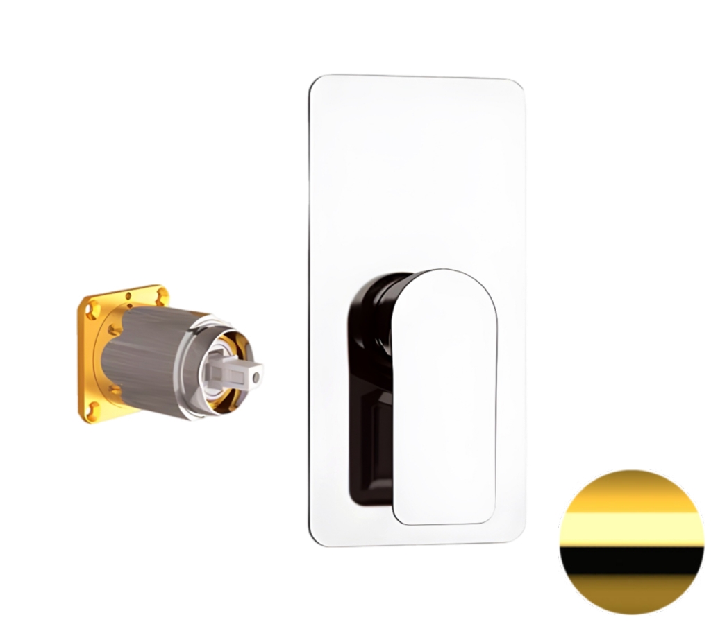 Смеситель для душа Remer Infinity I30KBDO, золото глянцевое в строительном магазине