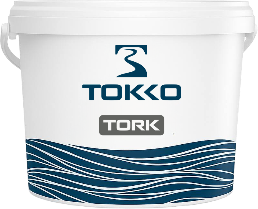 Tokko Tork Матовая атмосферостойкая краска на акриловой основе для наружных работ в строительном магазине