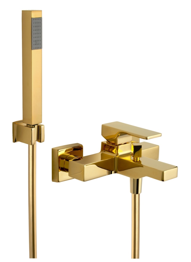 Смеситель для ванны Remer Absolute AU02DO, золото глянцевое в строительном магазине