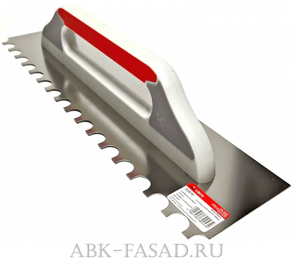 Гребенка из нержавеющей стали с полукруглым зубом