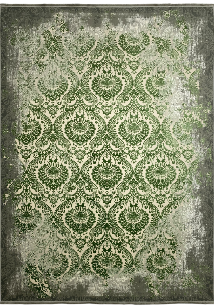 Ковер MONACO 1679 YELLOW CREAM/GREEN в строительном магазине