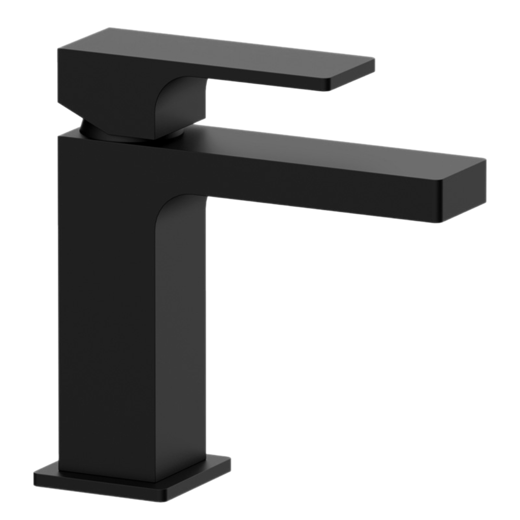 Смеситель для раковины Remer Absolute AU12NO, чёрный матовый в строительном магазине