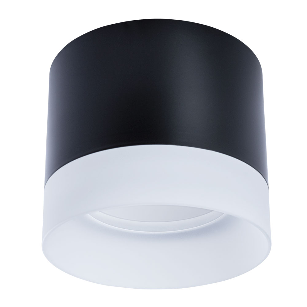Точечный накладной светильник Arte Lamp CASTOR A5554PL-1BK в строительном магазине