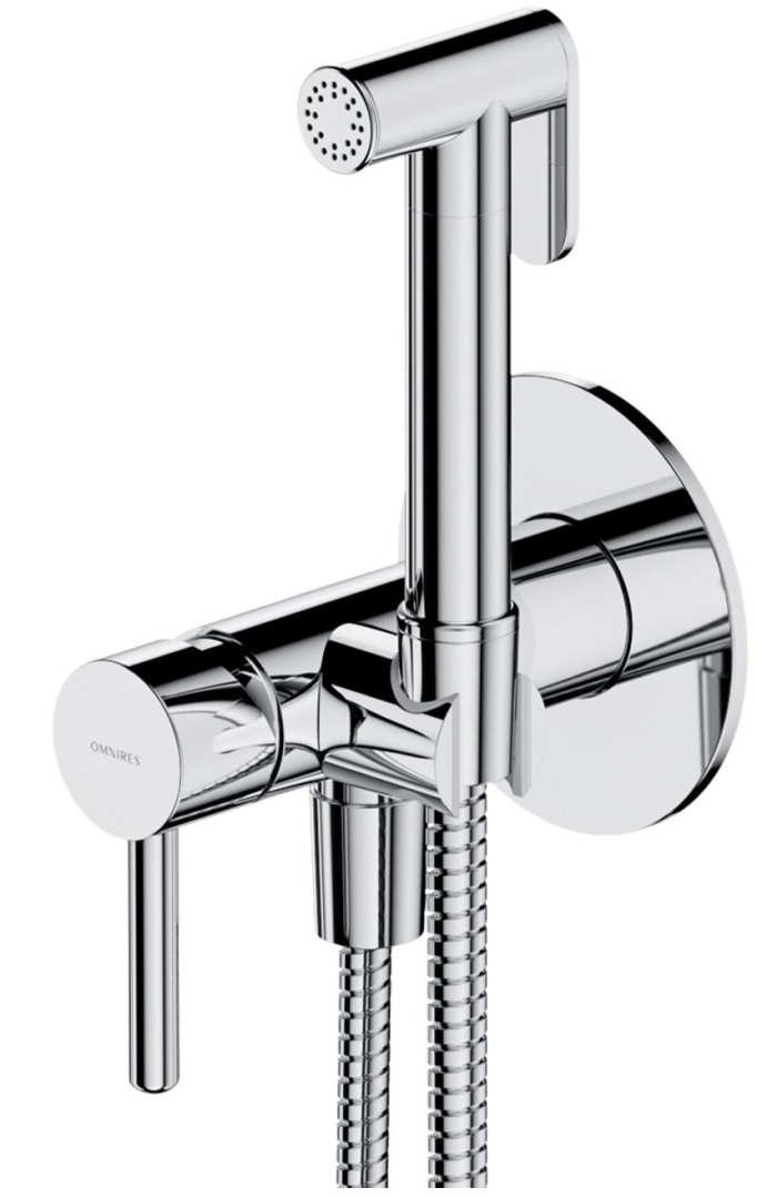 Гигиенический душ OMNIRES Y SYSYBI2CR хром скрытого монтажа в строительном магазине