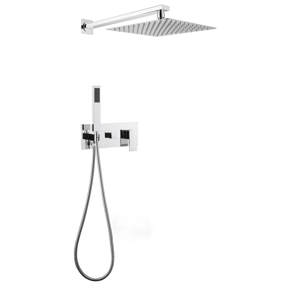 Душевая система ABBER Daheim AF8218 скрытого монтажа без излива, хром в строительном магазине