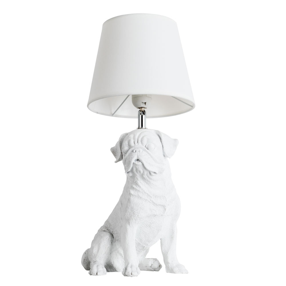 Декоративная настольная лампа Arte Lamp BOBBY A1512LT-1WH в строительном магазине