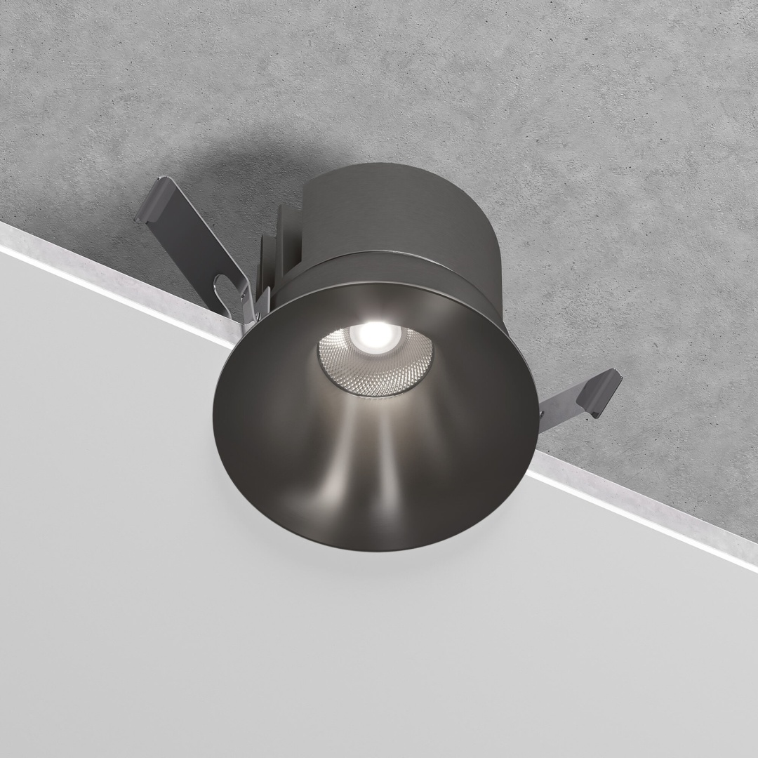 Светильник встраиваемый светодиодный Bliss 15W 4000K титан 25070/LED в строительном магазине