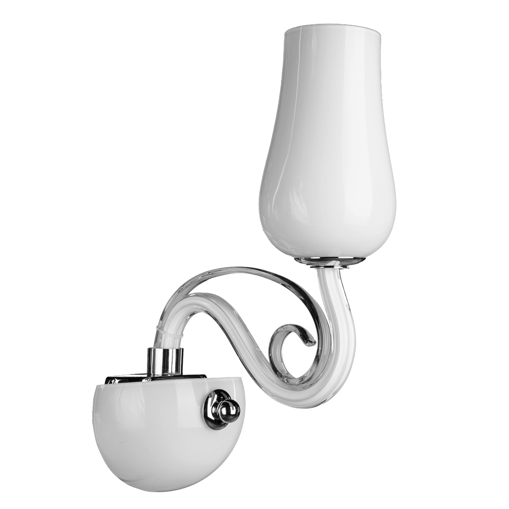 Бра Arte Lamp BIANCANEVE A8110AP-1WH в строительном магазине