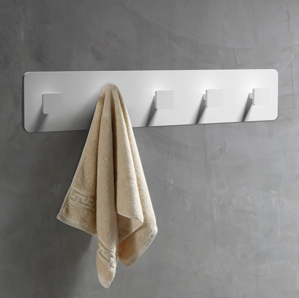 Вешалка ABBER Stein AS1650 белая матовая в строительном магазине