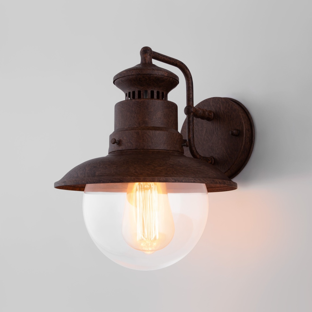 Уличный настенный светильник Talli D IP44 GL 3002D брауни в строительном магазине