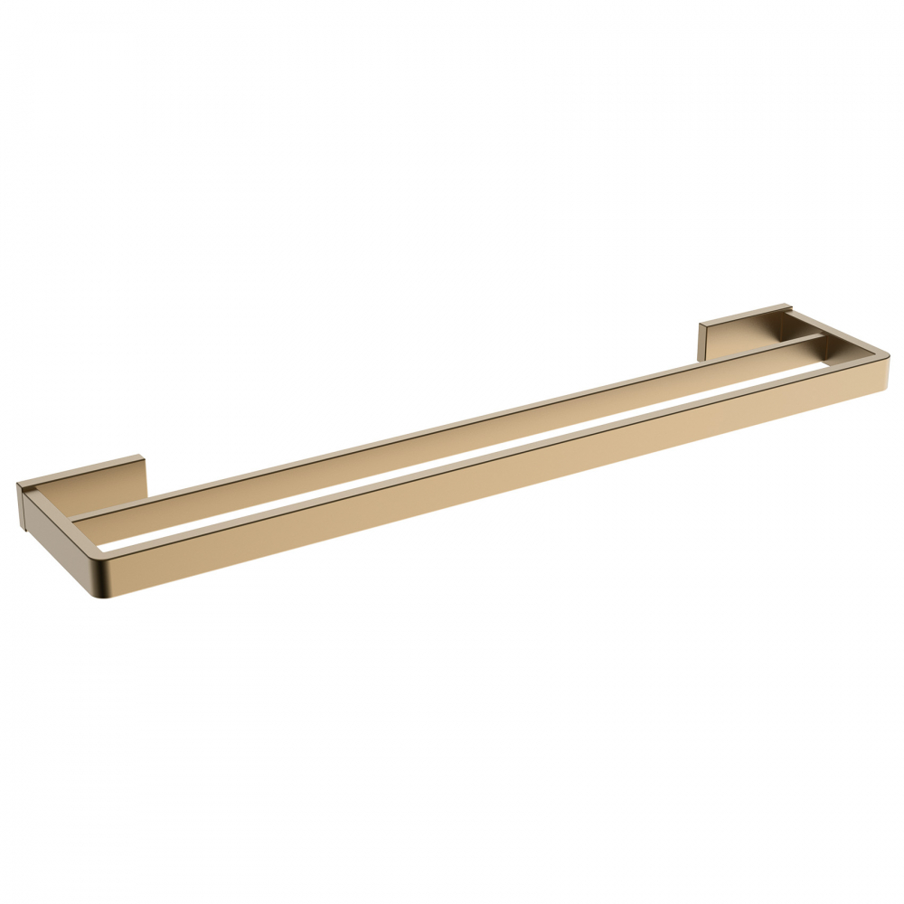 Полотенцедержатель двойной ABBER Westen AA1757G золото матовое в строительном магазине