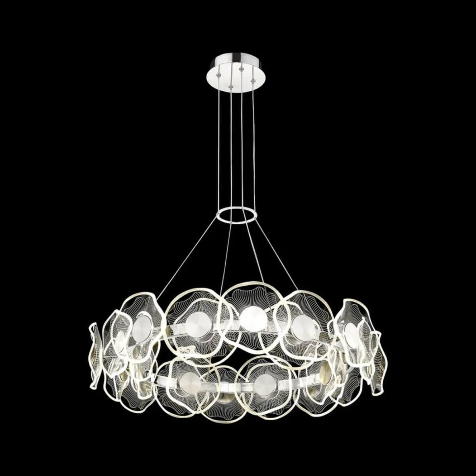 Подвесная светодиодная люстра Wertmark HELENA WE453.24.103 в строительном магазине