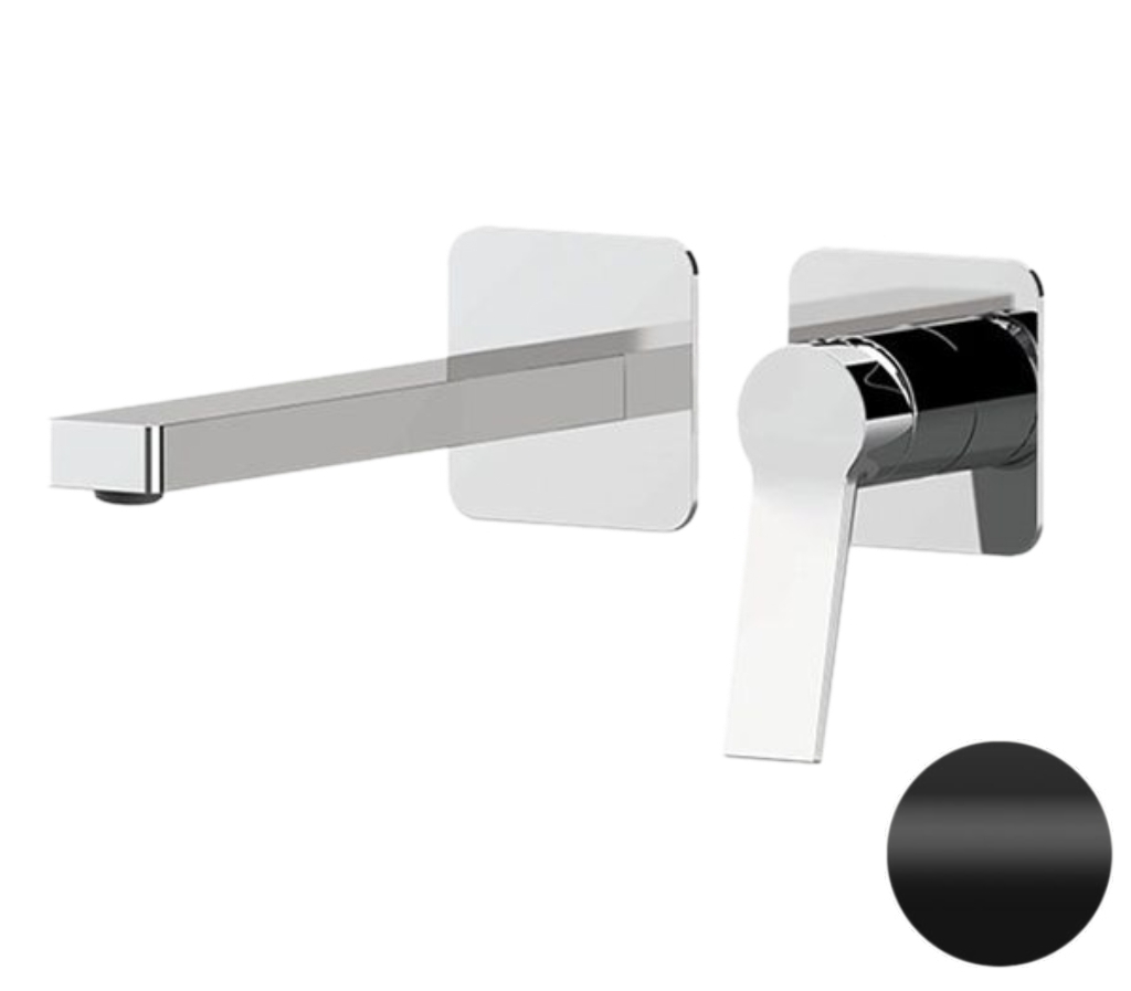 Смеситель для раковины Remer Slash SL15PLNO, черный матовый в строительном магазине